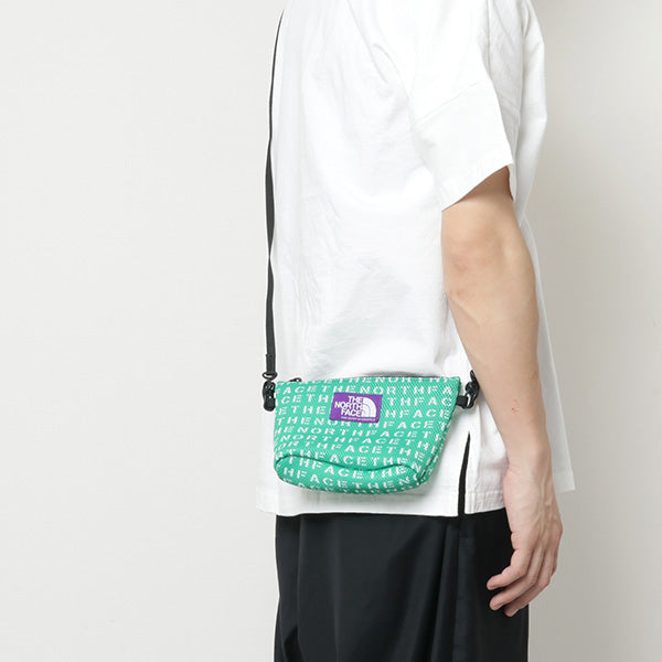 Logo Print Mesh Pouch S