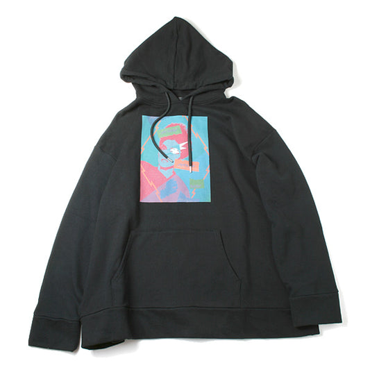 BURNNING GRAPHIC PRINT HOODIE