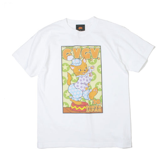 KOZIK × G.V.G.V. PRINTED H/S TEE(WHITE)