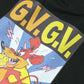 KOZIK × G.V.G.V. PRINTED H/S TEE(BLACK)