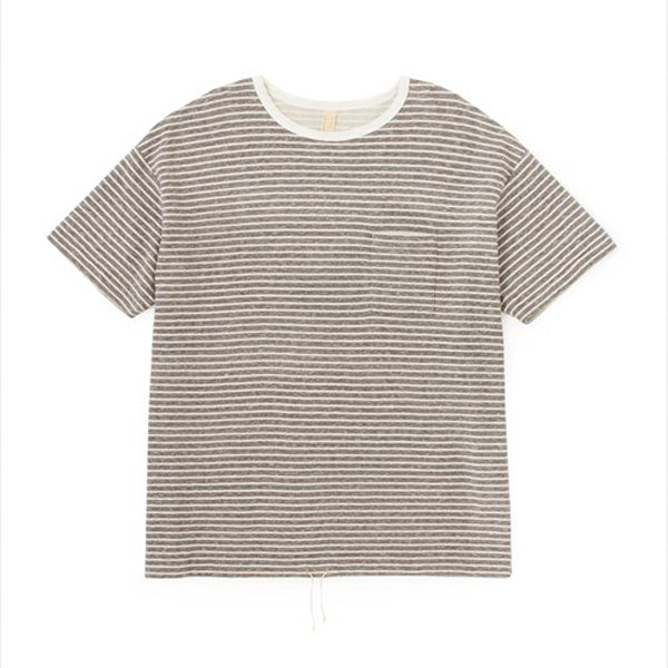 Easy Fit Pile Border Pocket Tee