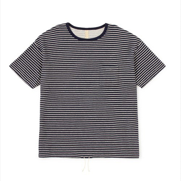 Easy Fit Pile Border Pocket Tee