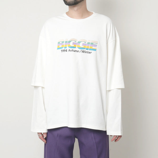 BIGGIE Layered T-Shirt (19AW C-6) | DAIRIKU / トップス (MEN 