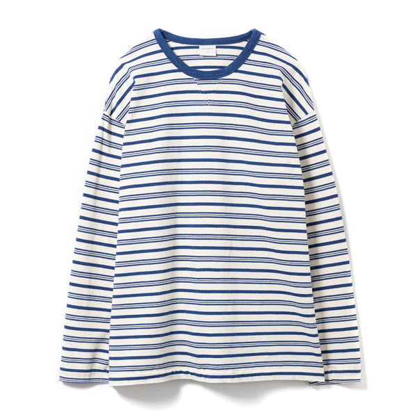 Side Slit Border L/S Tee