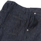 HARD TWIST DENIM WIDE SLACKS