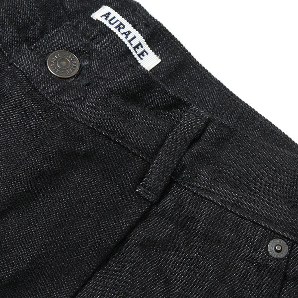 HARD TWIST DENIM WIDE SLACKS