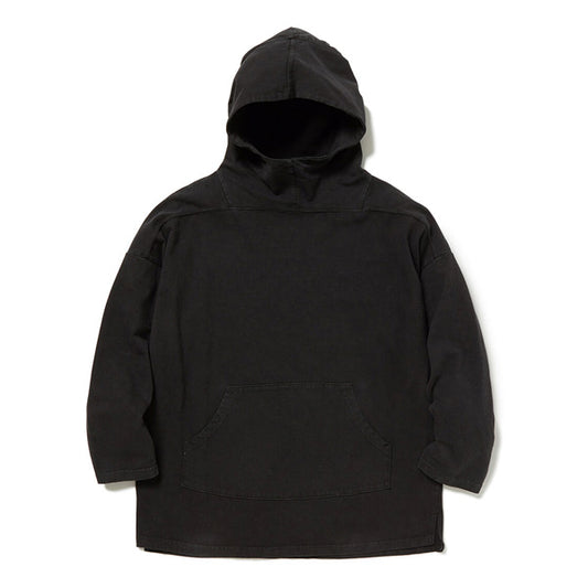 TROOPER HOODIE COTTON SLAB JERSEY OVERDYED