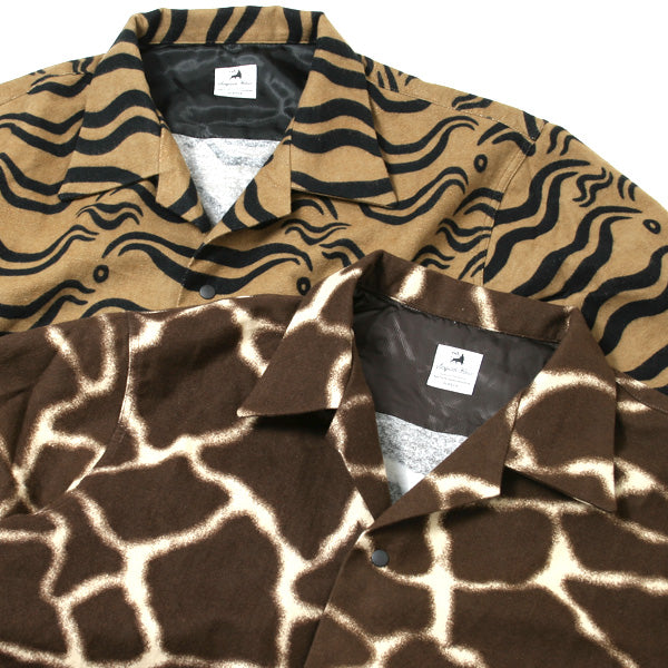 ANIMAL PRINT FLANNEL SHIRT