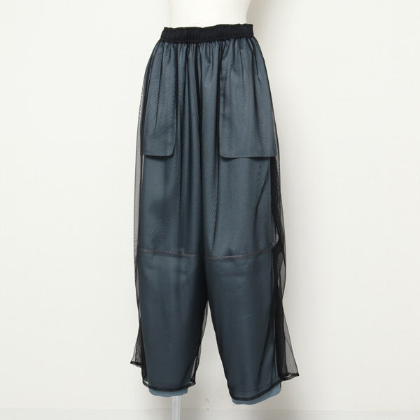 viscosewool gabardin Wfaced track pants (1045105008) | beautiful 