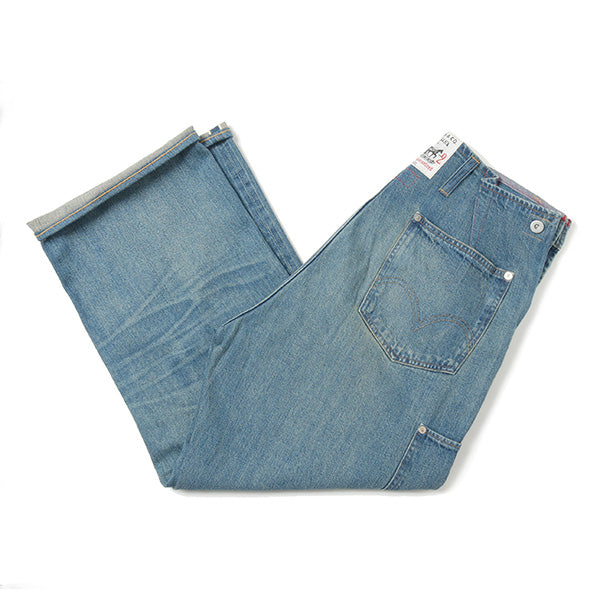 綿セルヴィッチデニムlevi'sオーバーオールカスタマイズ P202