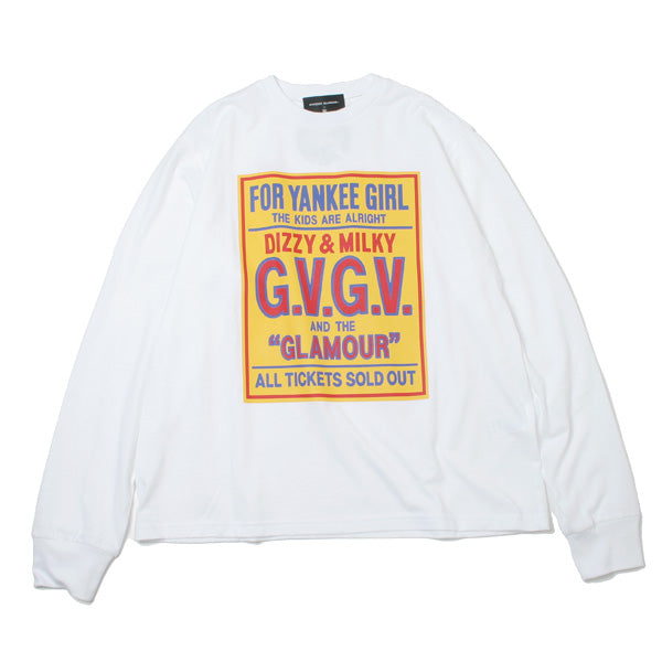 HYSTERIC GLAMOUR×G.V.G.V. PRINTED L/S TEE