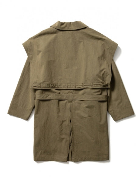 POWER SHOULDER TRENCH COAT (20AW-JKL-003) | Sasquatchfabrix. / ジャケット (MEN)  | Sasquatchfabrix.正規取扱店DIVERSE