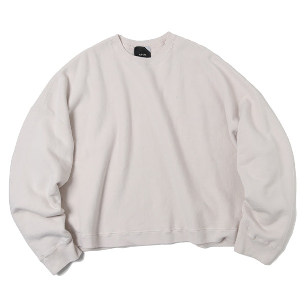 SUVIN NATURAL DYE CREWNECK PULLOVER (KKAGBW6951) | ATON 