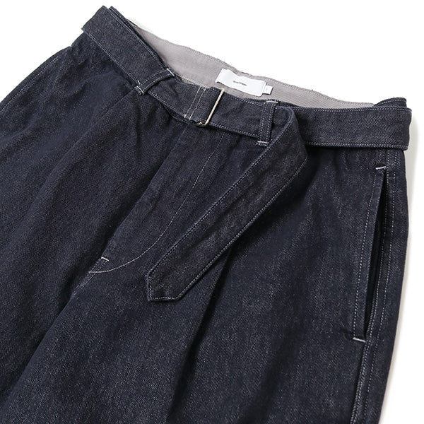 Colorfast Denim Belted Pants (GM203-40094B) | Graphpaper / パンツ 