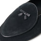 Suede Slip-On with Bow