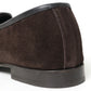 Suede Slip-On with Bow