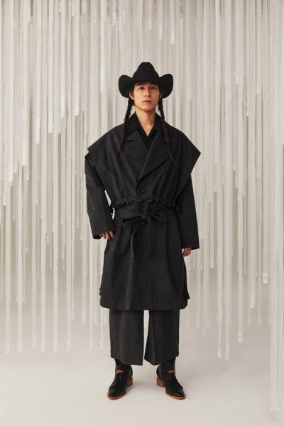 POWER SHOULDER TRENCH COAT (20AW-JKL-003) | Sasquatchfabrix. / ジャケット (MEN)  | Sasquatchfabrix.正規取扱店DIVERSE