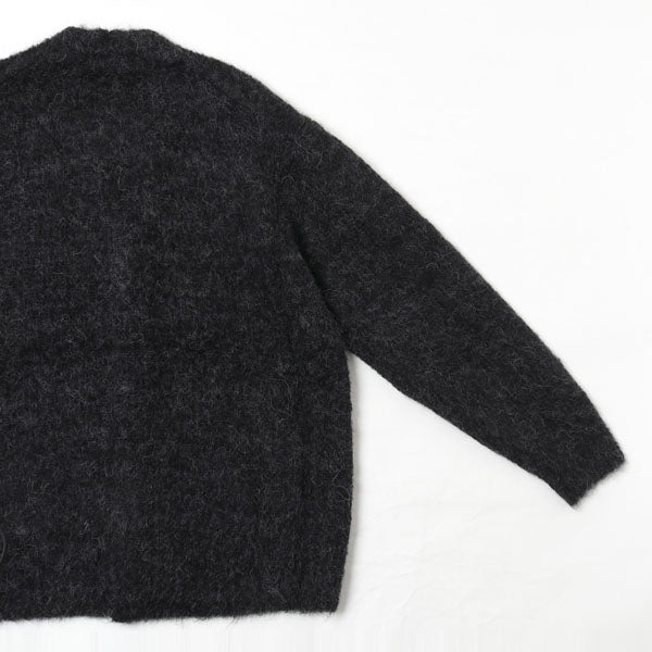 ALPACA WOOL SUPER LIGHT KNIT BIG CARDIGAN