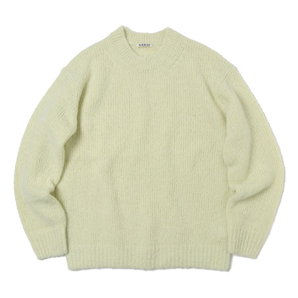 ALPACA WOOL SUPER LIGHT KNIT BIG P/O (A20AP02AW) | AURALEE / トップス (MEN) |  AURALEE正規取扱店DIVERSE