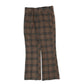 F.P. Boot-Cut Trouser - Plaid Tweed