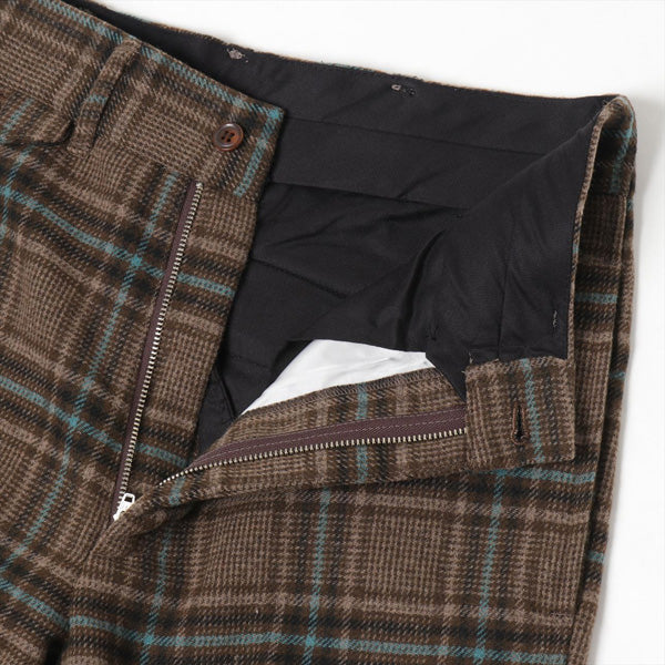 F.P. Boot-Cut Trouser - Plaid Tweed