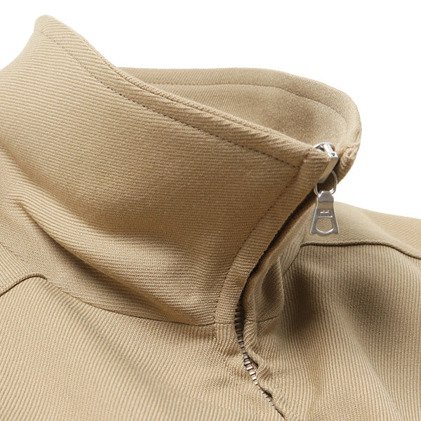 WOOL SERGE ZIP-UP BLOUSON