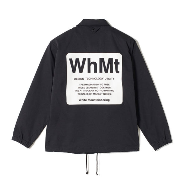 WhMt PRINTED COATCH JACKET