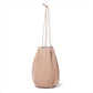 Cow Leather Drawstring Bag