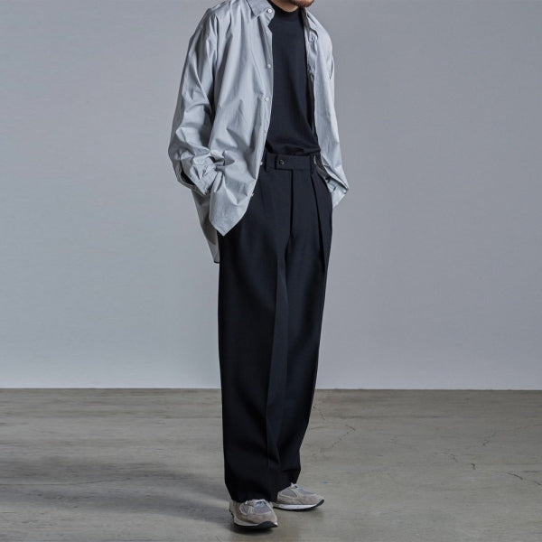 MARKAWARE(マーカウェア) - DOUBLE PLEATED TROUSERS ORGANIC WOOL SURVIVAL CLOTH  (A24C-06PT02C) | MARKAWARE / パンツ (MEN) | MARKAWARE正規取扱店DIVERSE