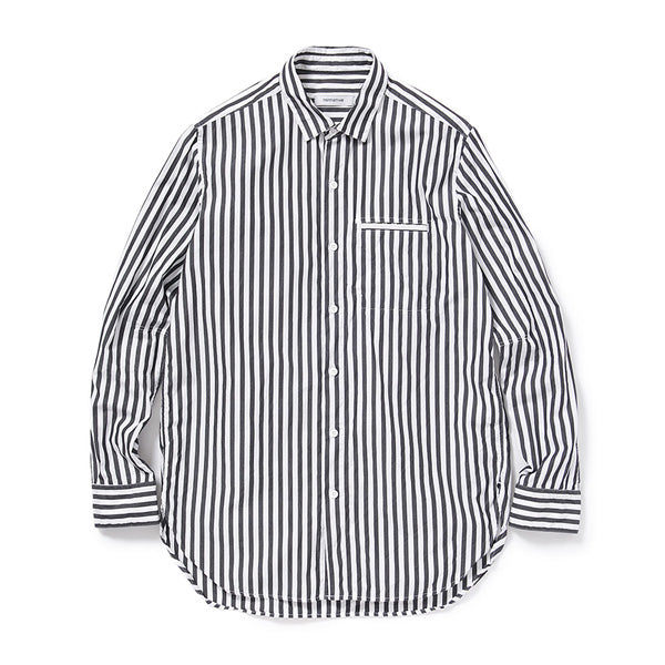 FELLER LONG SHIRT COTTON BROAD LONDON STRIPE