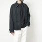 WOOL SERGE ZIP-UP BLOUSON