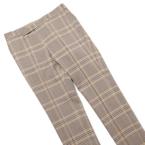 WOOL SERGE CHECK NARROW SLACKS (A9AP03SC) | AURALEE / パンツ (MEN) | AURALEE 正規取扱店DIVERSE