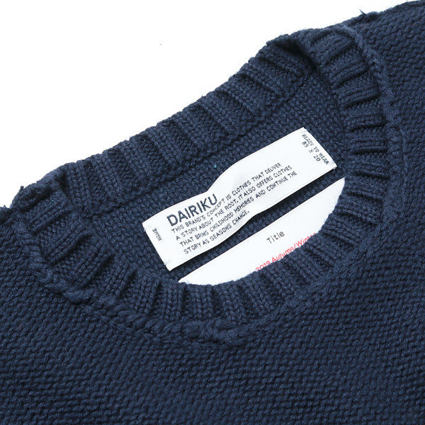 Inside Out America Knit (19AW K-2) | DAIRIKU / トップス (MEN) | DAIRIKU 正規取扱店DIVERSE