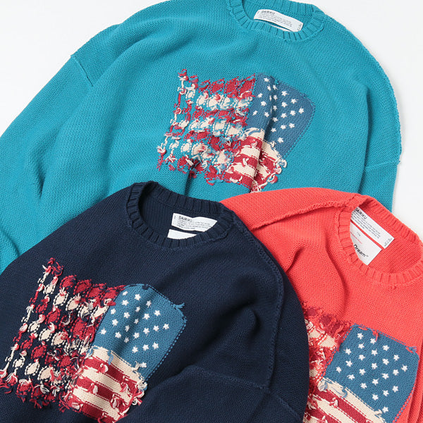 Inside Out America Knit (19AW K-2) | DAIRIKU / トップス (MEN) | DAIRIKU 正規取扱店DIVERSE