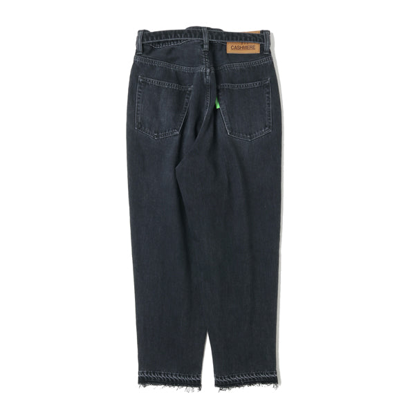 CASHMERE DENIM WIDE TAPERED TROUSERS (19AW12PT107) | doublet / パンツ (MEN) |  doublet正規取扱店DIVERSE