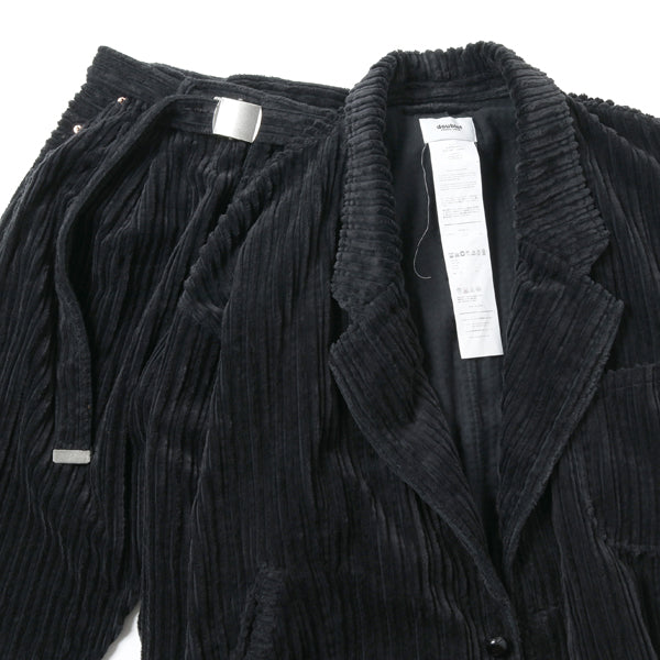 CORDUROY CUT-OFF JACKET (19AW10BL91) | doublet / ジャケット (MEN) | doublet 正規取扱店DIVERSE