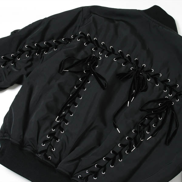 LACE UP MA-1 BLOUSON