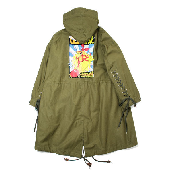 KOZIK × G.V.G.V. FISHTAIL PARKA