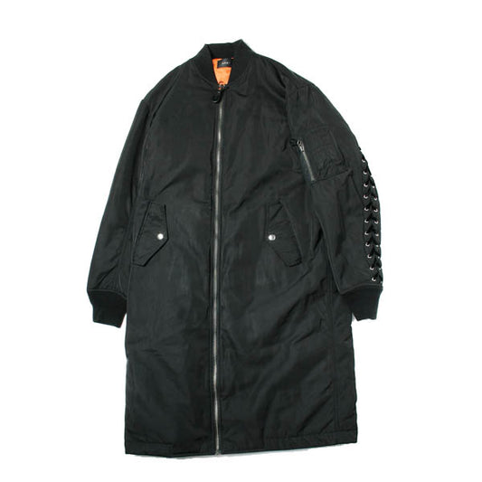 LACE UP MA-1 COAT