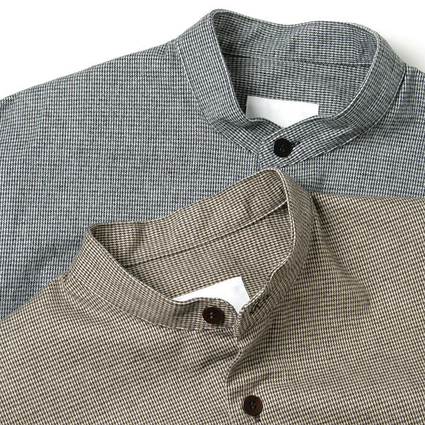 WIDE SHIRT(STAND COLLAR)