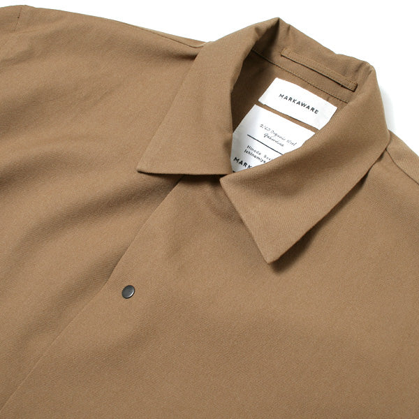 COACH SHIRTS ORGANIC WOOL GABERDINE