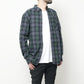 DWELLER B.D SHIRT COTTON TYPEWRITER PLAID