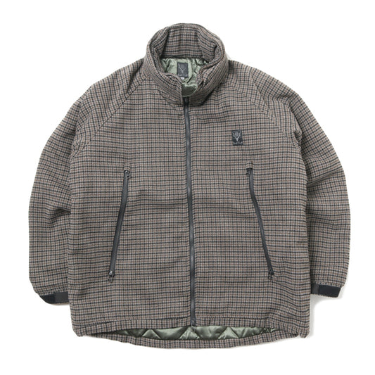 Weather Effect Jacket - Poly Gunclub Plaid