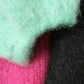 MOHAIR BALLOON SLEEVE CREW NECK JUMPER