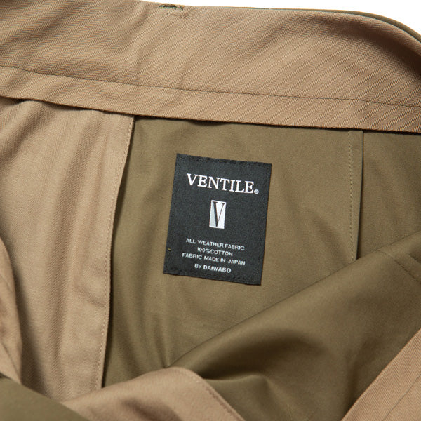 Ventile Wide Tuck Pants