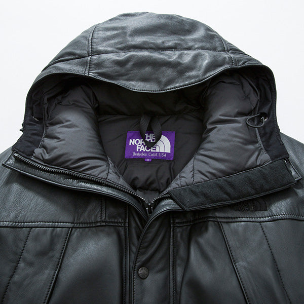 Mountain Down Leather Jacket (ND2868N) | THE NORTH FACE PURPLE 