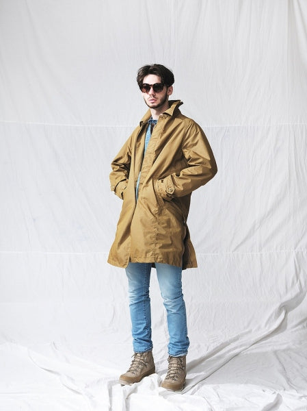 SCHOLAR COAT C/N TUSSAH WITH GORE-TEX INFINIUM (J3609) | nonnative 