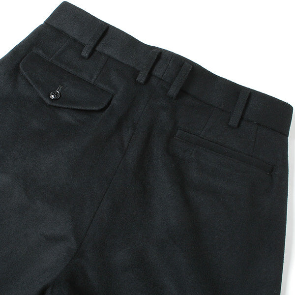 DOUBLE PLEATED TROUSERS SUPER 120s BEAVER