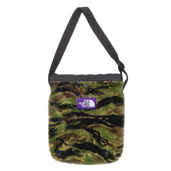 Camouflage Fur Field Shoulder Bag