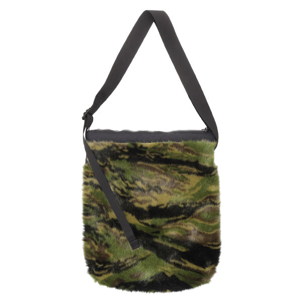 Camouflage Fur Field Shoulder Bag